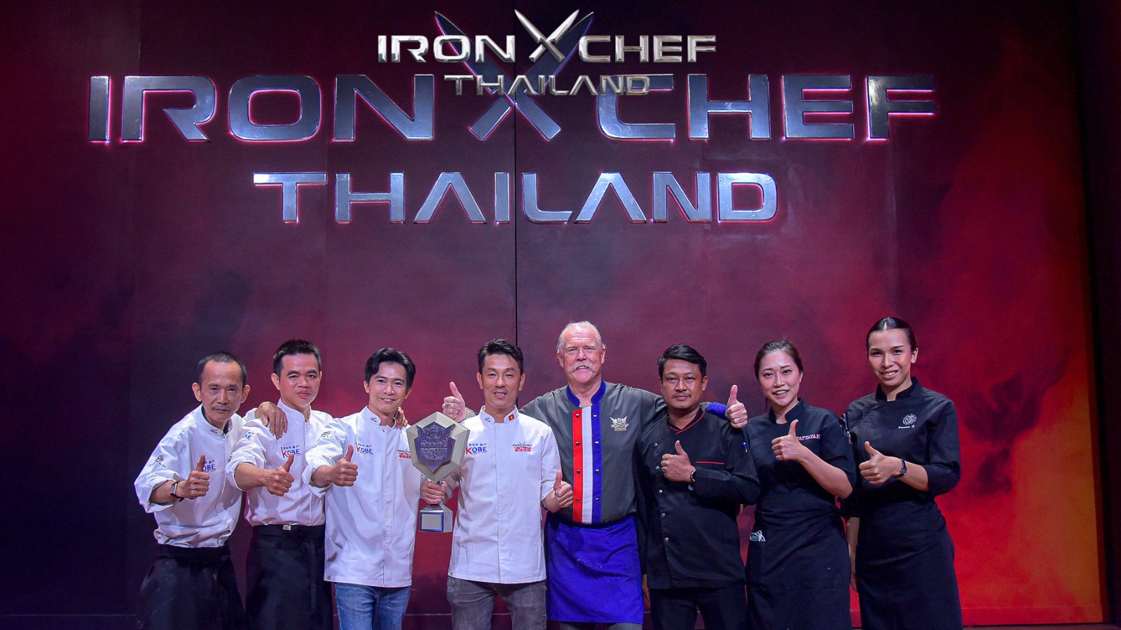 Bếp trưởng David Thái giành quán quân Iron Chef Thailand 2023